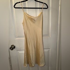 Butter Yellow Slip Dress